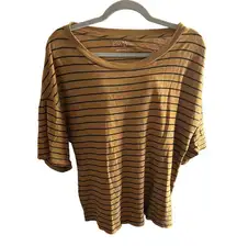 DOLAN Striped Drop Shoulder Top