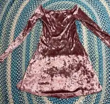 Hollister Velvet Dress