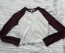 Long Sleeve Crop Top