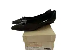 MARC JACOBS Black Leather Mary Jane Flats Size 37/7