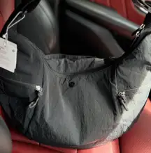 Slouchy Sling Bag – Black 🖤