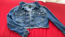 Wild Fable Cropped Jean Jacket