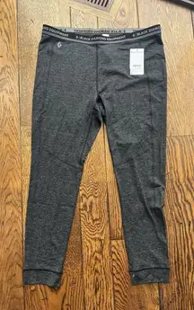 Black Diamond Women's Solution 150 Merino Baselayer Full Length Bottom Sz XL