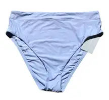 Antonio Melani NWT Sky Blue High Waist Full Coverage Bikini Bottoms Extra Large