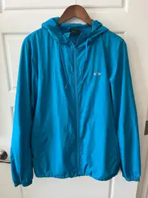 Blue Rain Jacket