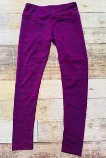 90 Degrees by Reflex 90 degree purple heathered‎ legging size s