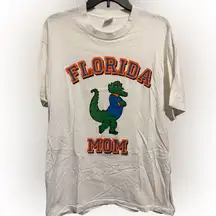 Vintage 80s/90s UF University of Florida Gators Mom Tee Shirt, XL