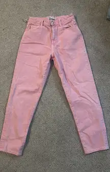 Pink ZARA Jeans Straight