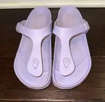 Birkenstock Women Purple Gizah Eva sandals Size 9