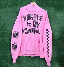 Machine Gun Kelly Tickets to My Downfall Oversized Hoodie Size 2XL