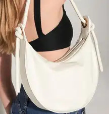 TIE KNOT CROISSANT BAG