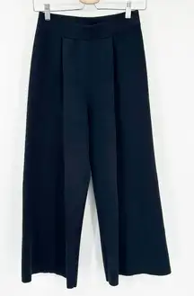 Margaret O’Leary‎ Womens Knit Organic Cotton Pleated Pull On Wide Leg Pants XS