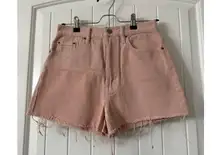 PacSun Ultra High-Rise Vintage Pink Jean Shorts Size‎ 26