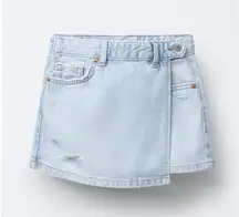 ZARA Jean Skort
