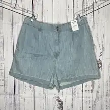 Denizen from Levi’s NWT Sz 16/33 Blue Denim Relaxed Fit Loose A-Line Jean Shorts