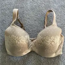 Stunning Support Balconette Bra 32DDD/F nude tan