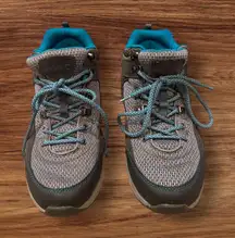 Vionic Cypress Hiking Boots Womens Size 8.5 Trail Outdoors Grey Blue