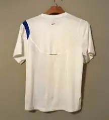 Brooks S Women's Fitted Mesh Crew Neck Short Sleeved Athletic Pullover Top