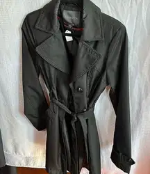 Covington long trench coat