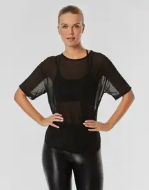 NWT Noli Mesh Flow Tee | Size: Large