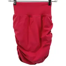 Athleta Transcend Skort VITAFREE Lycra Scrunch Stretch Quick Dry Coral Petal XS