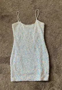 Sparkly Bodycon Mini Dress