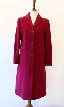 J.Crew  Vintage Wool & Cashmere Lady Coat in Tall 6