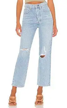 Levi’s Ribcage Straight Ankle Jeans