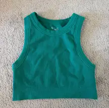 Offline aerie green sports bra/tanktop