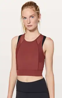 Lululemon Laser Speed Train Tank Savannah Size 8