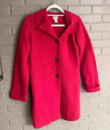 Sigrid Olsen 100% Lambswool Sweater $235 Coat XS Fits Larger