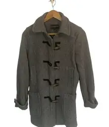 Banana Republic Wool Coat Ladies Sz Small Grey 2010