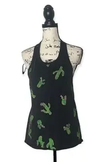 Chaser cactus print racerback tank top