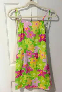 ASOS NWT  Floral Backless Dress