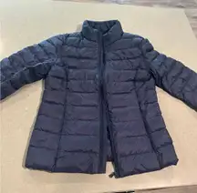 Wantdo Women's Packable 80% Down Lightweight Travel Puffer Jacket Blue Size sma