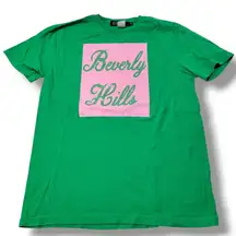 New Beverly Hills Shirt Size Medium M Jet John Eshaya Graphic Print T-Shirt NWOT Unisex T-Shirt