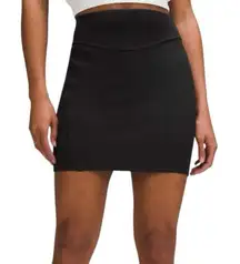 Black lululemon scuba hr mini skirt xl
