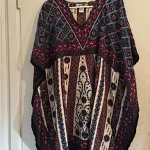 Bohemian Patterned Tunic Top