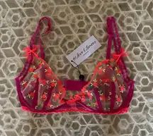 NWT For Love and Lemons Bra. Size SDD 