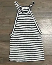 Urban Outfitters Truly Madly Deeply Stripe Tank size medium. Blue and white.