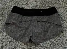 Grey Speed Up 2.5” Shorts Size 6