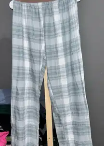 Gray Plaid Lounge Pants