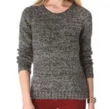 Maison Scotch sequin biker sweater