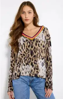 Lisa Todd  Wild Side Sweater, Mink/Mocha Tan | Size Small