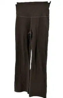 Beyond Yoga Spacedye Practice High Waisted Pants Pull On Athleisure Brown Small