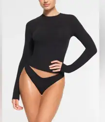 SKIMS Cotton Jersey Long Sleeve T-Shirt M