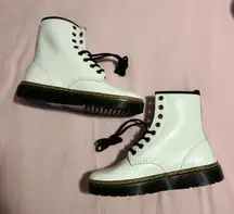 Dr. Martens White Combat Boots