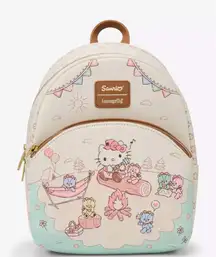 Loungefly Hello Kitty Tiny Chum Camping Mini Backpack bag purse