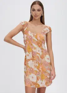 Volcom floral sun dress