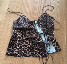 Lioness leopard top